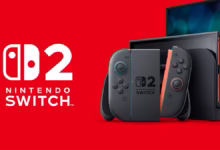 Nintendo Switch 2 concept with removable battery design