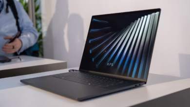 Dell XPS 16 2026 laptop open on desk