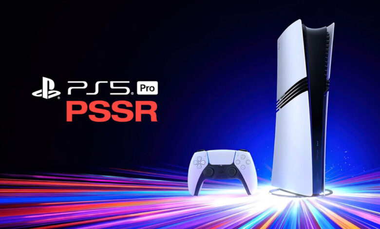 PS5 Pro console showing PSSR 2 graphics technology
