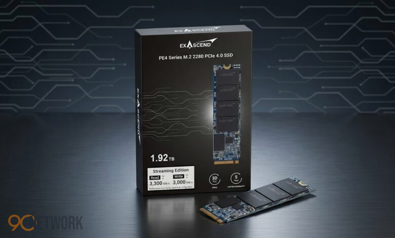 16TB M.2 SSD enterprise storage device close-up