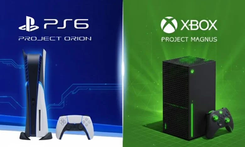 PS6 vs Xbox Next hardware comparison chart