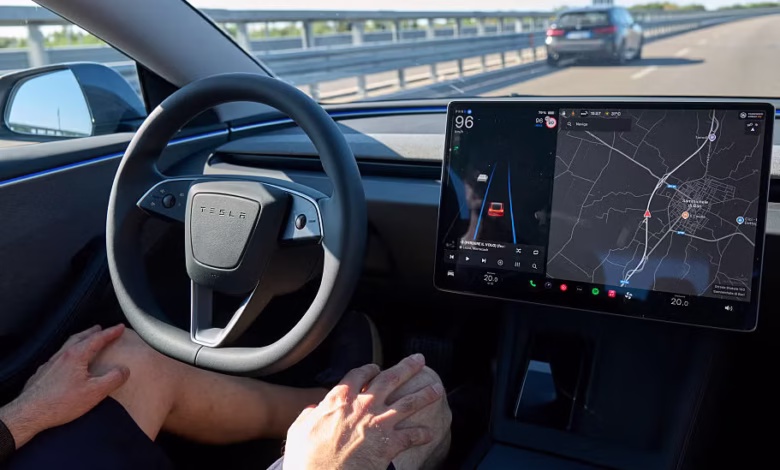 Tesla vehicle with Full Self-Driving under federal investigation