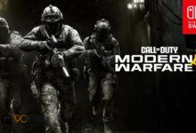 A gaming setup representing early hands-on gameplay of Call of Duty on Switch 2.