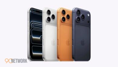 Apple iPhone 17 YouTube videos on a mobile screen displaying video promotional feeds
