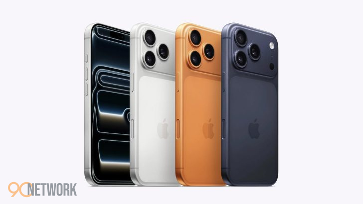 Apple iPhone 17 YouTube videos on a mobile screen displaying video promotional feeds